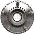 WE60586 by NTN - Wheel Bearing and Hub Assembly - Steel, Natural, with Wheel Studs
