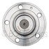 WE60680 by NTN - Wheel Bearing and Hub Assembly - Steel, Natural, without Wheel Studs