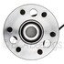 WE60763 by NTN - Wheel Bearing and Hub Assembly - Steel, Natural, with Wheel Studs