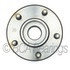 WE60799 by NTN - Wheel Bearing and Hub Assembly - Steel, Natural, with Wheel Studs