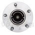 WE60824 by NTN - Wheel Bearing and Hub Assembly - Steel, Natural, with Wheel Studs