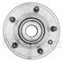 WE60902 by NTN - Wheel Bearing and Hub Assembly - Steel, Natural, with Wheel Studs