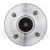 WE60928 by NTN - Wheel Bearing and Hub Assembly - Steel, Natural, with Wheel Studs