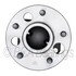 WE60930 by NTN - Wheel Bearing and Hub Assembly - Steel, Natural, with Wheel Studs