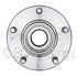 WE60962 by NTN - Wheel Bearing and Hub Assembly - Steel, Natural, with Wheel Studs
