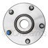 WE60969 by NTN - Wheel Bearing and Hub Assembly - Steel, Natural, with Wheel Studs