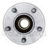 WE60947 by NTN - Wheel Bearing and Hub Assembly - Steel, Natural, with Wheel Studs