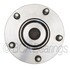 WE60955 by NTN - Wheel Bearing and Hub Assembly - Steel, Natural, with Wheel Studs