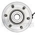 WE60978 by NTN - Wheel Bearing and Hub Assembly - Steel, Natural, with Wheel Studs