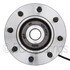 WE60989 by NTN - Wheel Bearing and Hub Assembly - Steel, Natural, with Wheel Studs