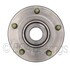 WE60975 by NTN - Wheel Bearing and Hub Assembly - Steel, Natural, with Wheel Studs