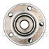 WE61074 by NTN - Wheel Bearing and Hub Assembly - Steel, Natural, without Wheel Studs