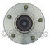 WE61120 by NTN - Wheel Bearing and Hub Assembly - Steel, Natural, with Wheel Studs