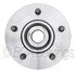 WE61138 by NTN - Wheel Bearing and Hub Assembly - Steel, Natural, with Wheel Studs