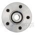 WE61169 by NTN - Wheel Bearing and Hub Assembly - Steel, Natural, with Wheel Studs