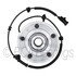 WE61159 by NTN - Wheel Bearing and Hub Assembly - Steel, Natural, with Wheel Studs