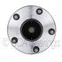 WE61191 by NTN - Wheel Bearing and Hub Assembly - Steel, Natural, with Wheel Studs