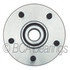 WE61253 by NTN - Wheel Bearing and Hub Assembly - Steel, Natural, with Wheel Studs