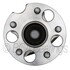 WE61277 by NTN - Wheel Bearing and Hub Assembly - Steel, Natural, with Wheel Studs