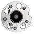 WE61304 by NTN - Wheel Bearing and Hub Assembly - Steel, Natural, with Wheel Studs