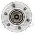 WE61286 by NTN - Wheel Bearing and Hub Assembly - Steel, Natural, with Wheel Studs