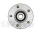 WE61307 by NTN - Wheel Bearing and Hub Assembly - Steel, Natural, with Wheel Studs