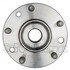 WE61390 by NTN - Wheel Bearing and Hub Assembly - Steel, Natural, with Wheel Studs