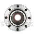 WE61403 by NTN - Wheel Bearing and Hub Assembly - Steel, Natural, with Wheel Studs