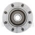 WE61417 by NTN - Wheel Bearing and Hub Assembly - Steel, Natural, with Wheel Studs