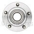 WE61458 by NTN - Wheel Bearing and Hub Assembly - Steel, Natural, with Wheel Studs