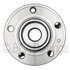 WE61480 by NTN - Wheel Bearing and Hub Assembly - Steel, Natural, without Wheel Studs