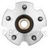 WE61489 by NTN - Wheel Bearing and Hub Assembly - Steel, Natural, with Wheel Studs