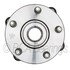 WE61503 by NTN - Wheel Bearing and Hub Assembly - Steel, Natural, with Wheel Studs