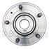 WE61548 by NTN - Wheel Bearing and Hub Assembly - Steel, Natural, with Wheel Studs