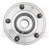 WE61532 by NTN - Wheel Bearing and Hub Assembly - Steel, Natural, with Wheel Studs