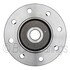 WE61561 by NTN - Wheel Bearing and Hub Assembly - Steel, Natural, with Wheel Studs