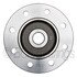 WE61552 by NTN - Wheel Bearing and Hub Assembly - Steel, Natural, with Wheel Studs