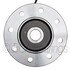 WE61562 by NTN - Wheel Bearing and Hub Assembly - Steel, Natural, with Wheel Studs