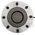 WE61578 by NTN - Wheel Bearing and Hub Assembly - Steel, Natural, with Wheel Studs