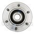 WE61575 by NTN - Wheel Bearing and Hub Assembly - Steel, Natural, with Wheel Studs