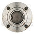 WE61645 by NTN - Wheel Bearing and Hub Assembly - Steel, Natural, with Wheel Studs