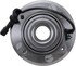 WE60837 by NTN - Wheel Bearing and Hub Assembly - Steel, Natural, with Wheel Studs