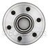 WE61031 by NTN - Wheel Bearing and Hub Assembly - Steel, Natural, with Wheel Studs