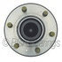 WE61042 by NTN - Wheel Bearing and Hub Assembly - Steel, Natural, with Wheel Studs