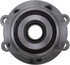 WE60998 by NTN - Wheel Bearing and Hub Assembly - Steel, Natural, with Wheel Studs