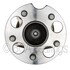 WE61058 by NTN - Wheel Bearing and Hub Assembly - Steel, Natural, with Wheel Studs