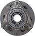 WE61065 by NTN - Wheel Bearing and Hub Assembly - Steel, Natural, with Wheel Studs