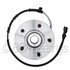 WE61047 by NTN - Wheel Bearing and Hub Assembly - Steel, Natural, with Wheel Studs