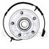 WE61050 by NTN - Wheel Bearing and Hub Assembly - Steel, Natural, with Wheel Studs