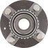 WE61318 by NTN - Wheel Bearing and Hub Assembly - Steel, Natural, with Wheel Studs